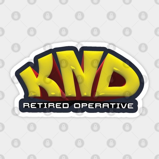 Kids Next Door: Retired Operative Sticker by LunaHarker